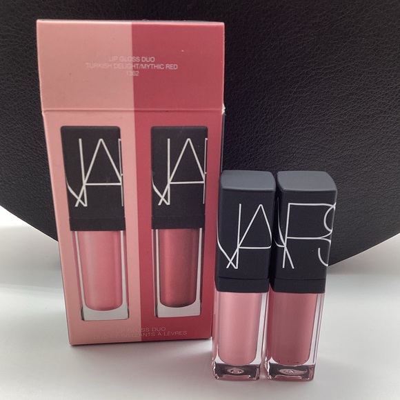NARS Mini Lipgloss Duo in Turkish Delight & Mythic Red - BNIB & Discontinued - Picture 9 of 15